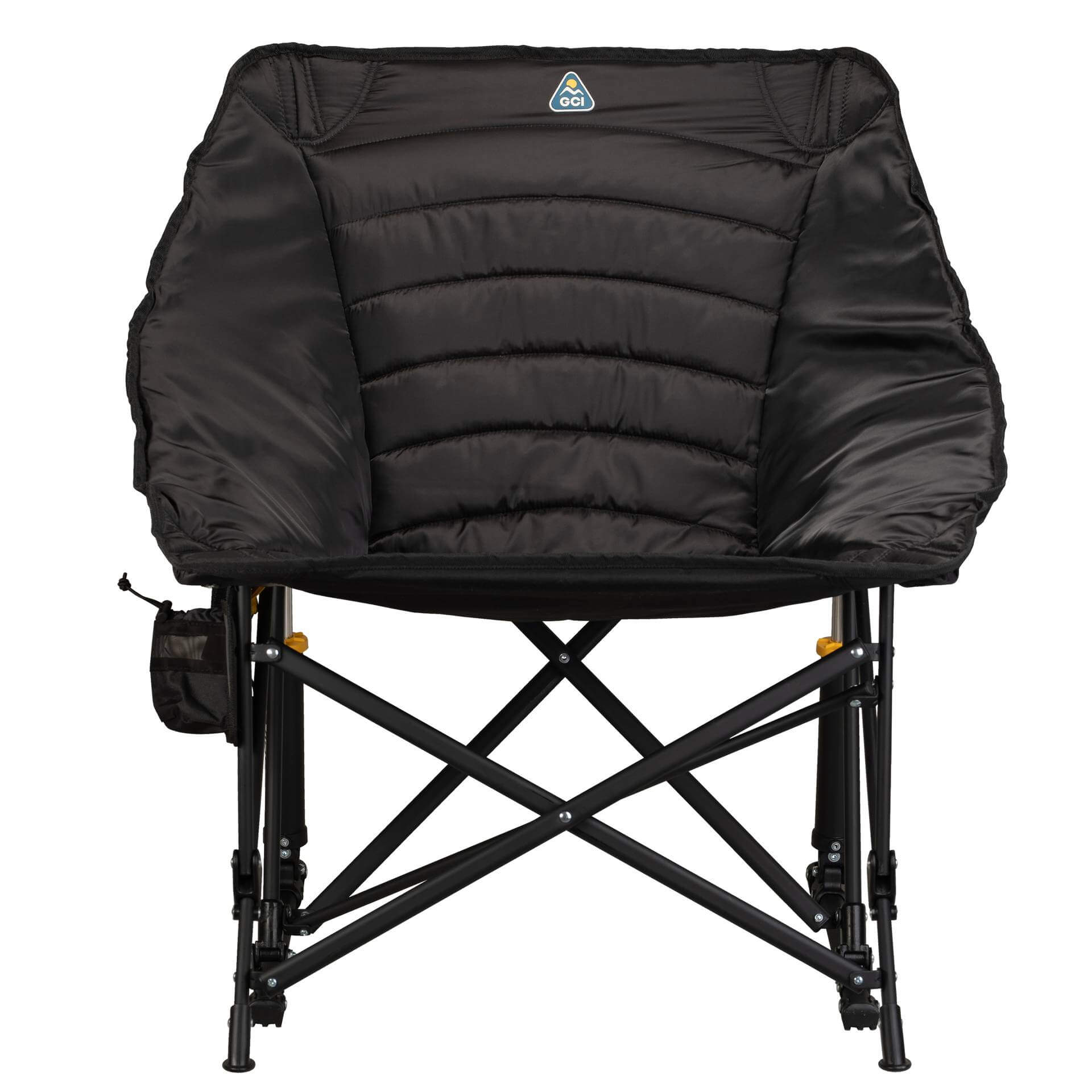 Patented Spring-Action Puff Rocker - Choice 731 - Freestyle Rocker Portable Outdoor Folding Chair Detail