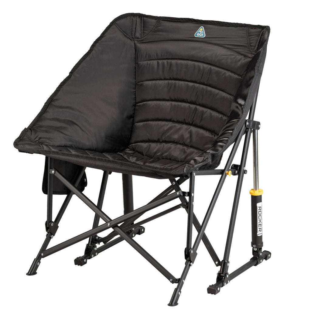 Patented Spring-Action Puff Rocker - Choice 731 - Freestyle Rocker Portable Outdoor Folding Chair Detail