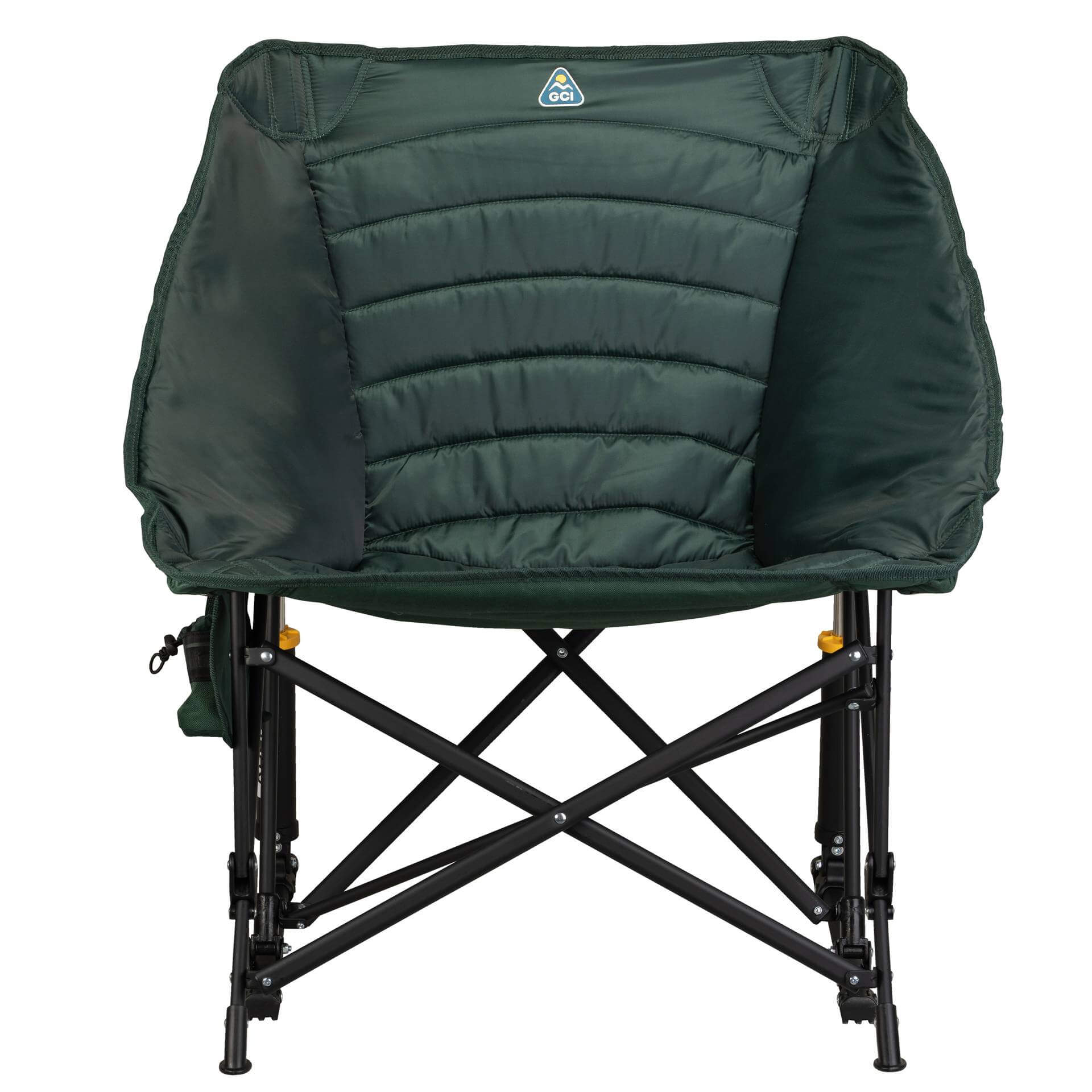 Patented Spring-Action Puff Rocker - Choice 731 - Freestyle Rocker Portable Outdoor Folding Chair Detail