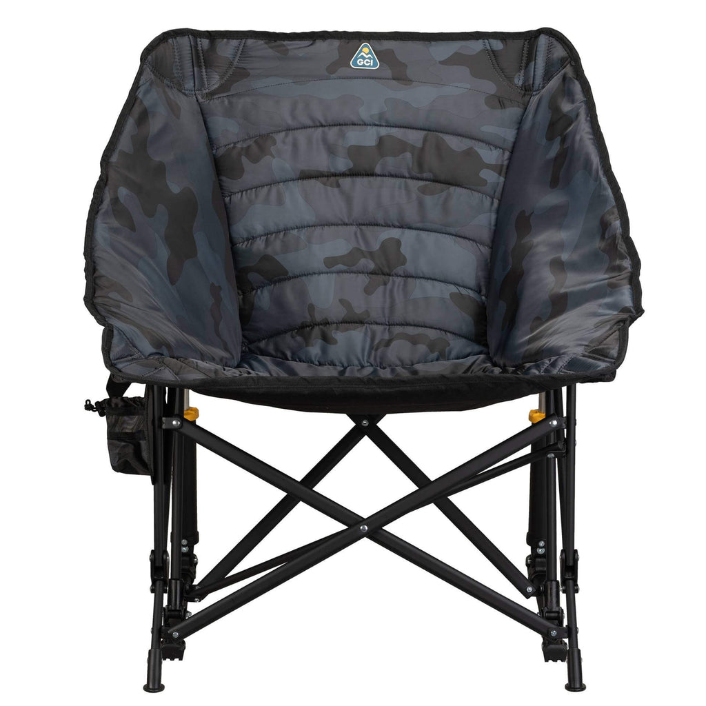 Patented Spring-Action Puff Rocker - Choice 731 - Freestyle Rocker Portable Outdoor Folding Chair Detail