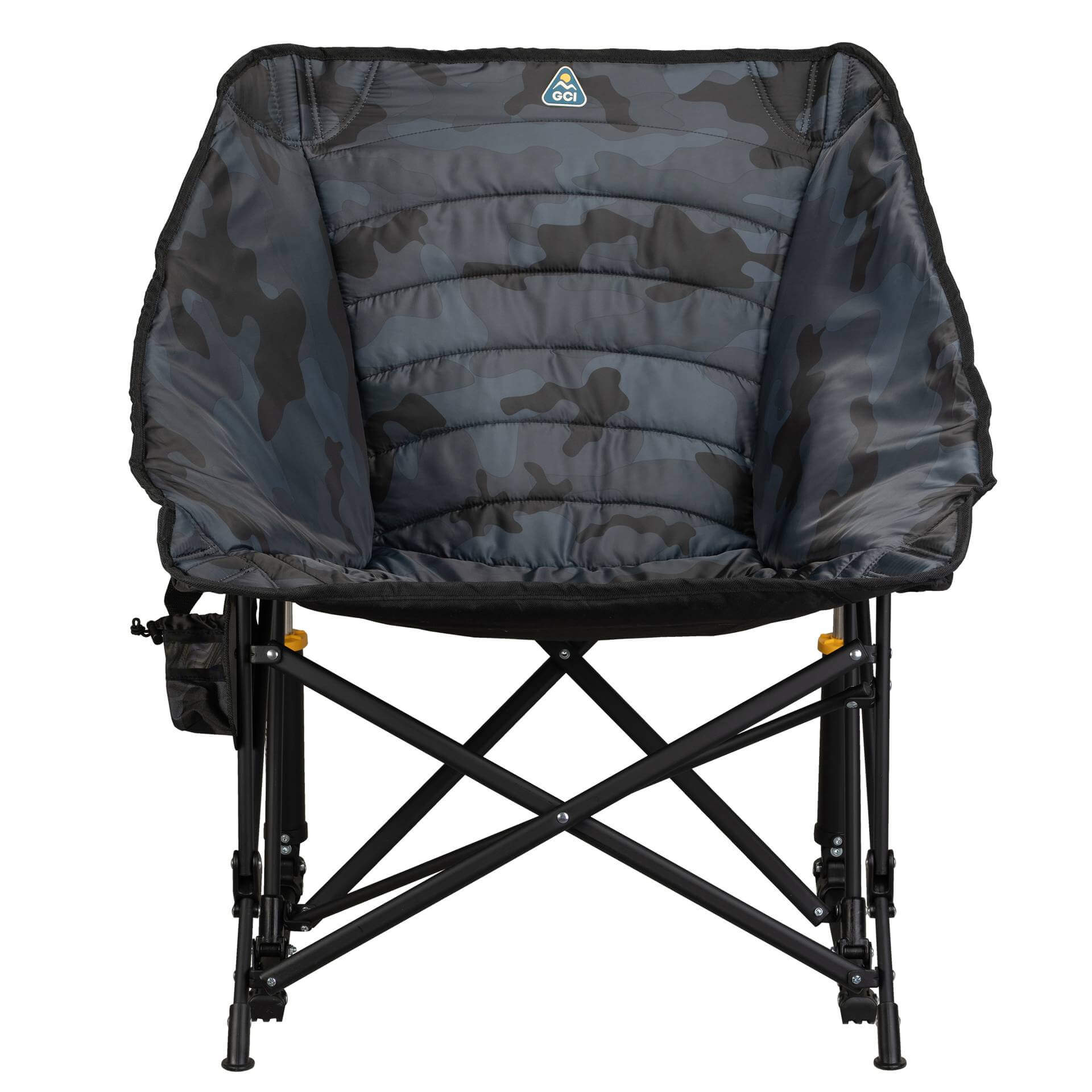 Patented Spring-Action Puff Rocker - Choice 731 - Freestyle Rocker Portable Outdoor Folding Chair Detail