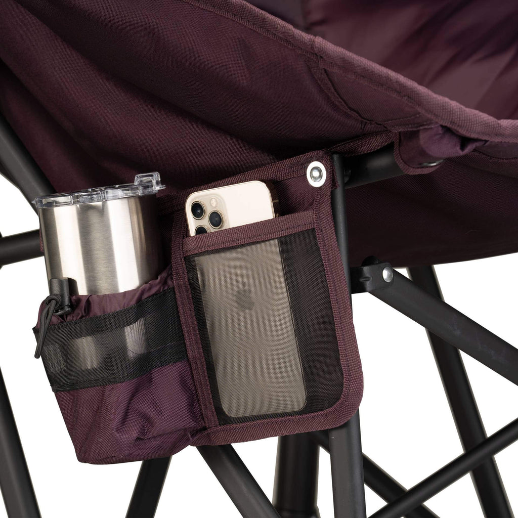 Patented Spring-Action Puff Rocker - Choice 731 - Freestyle Rocker Portable Outdoor Folding Chair Detail