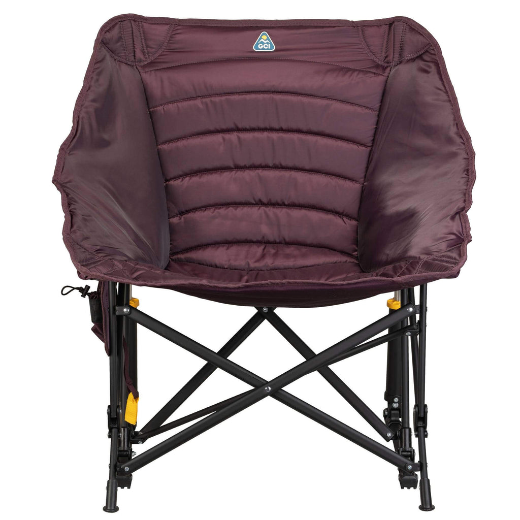 Patented Spring-Action Puff Rocker - Choice 731 - Freestyle Rocker Portable Outdoor Folding Chair Detail