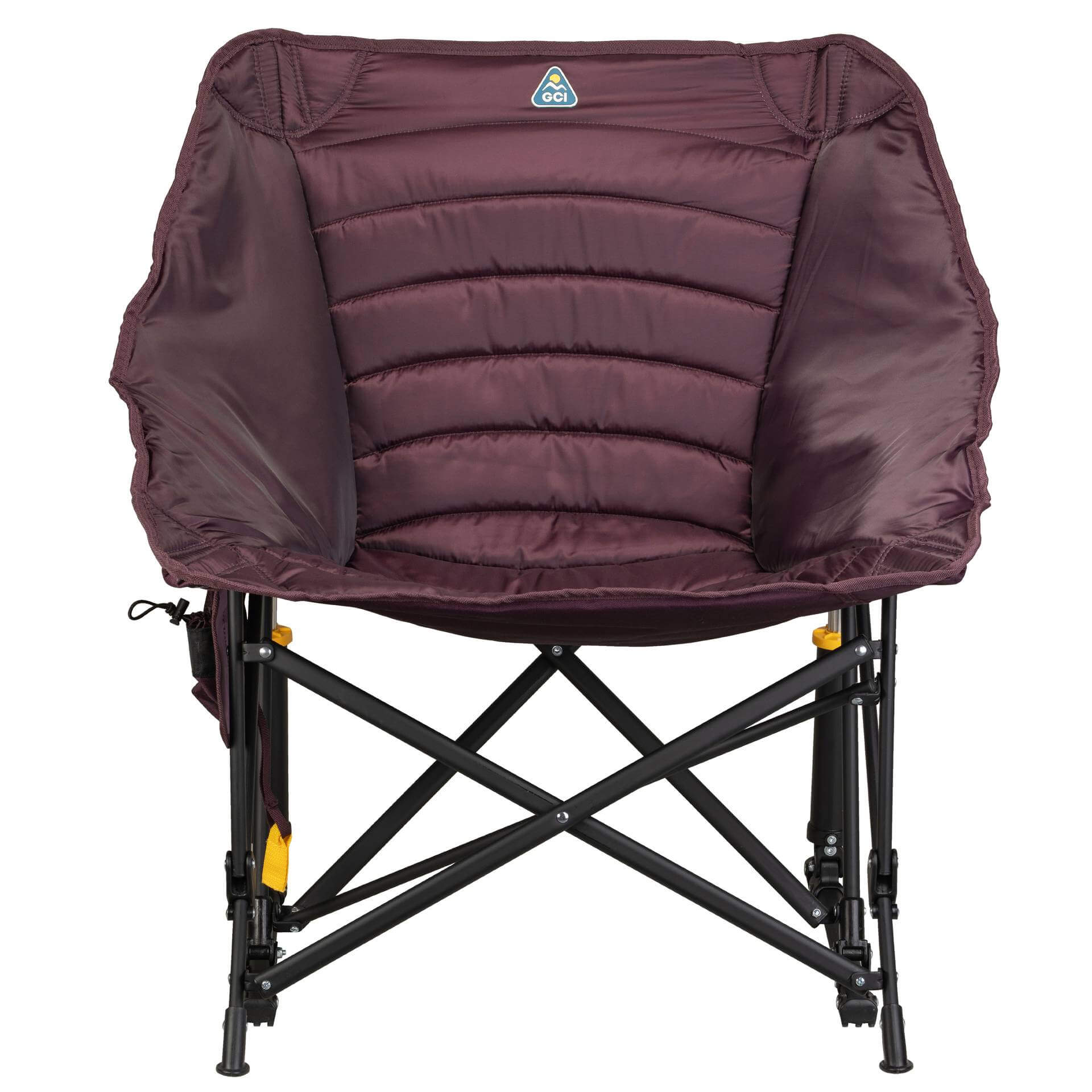 Patented Spring-Action Puff Rocker - Choice 731 - Freestyle Rocker Portable Outdoor Folding Chair Detail