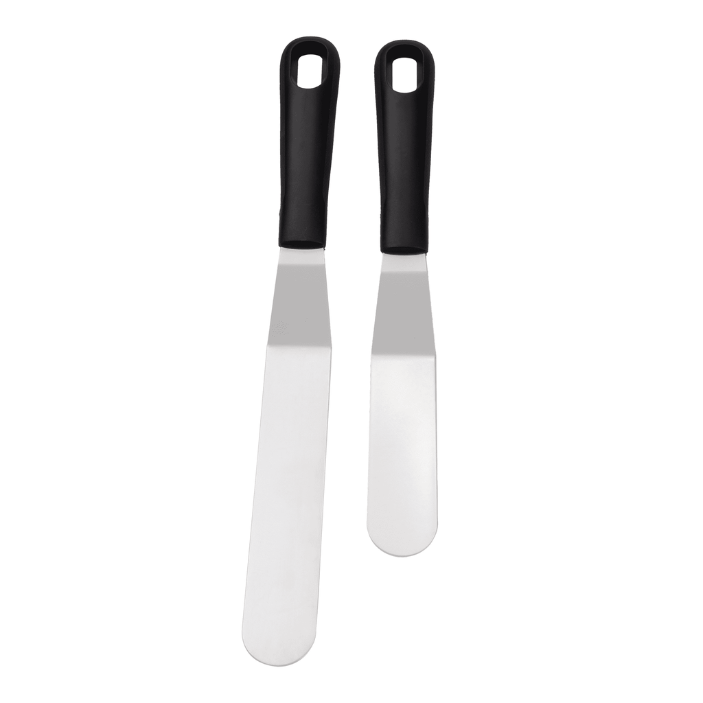 Chef-Quality Stainless Steel Icing Spatulas - Heavy Duty Stainless Steel Kitchen Shears Detail