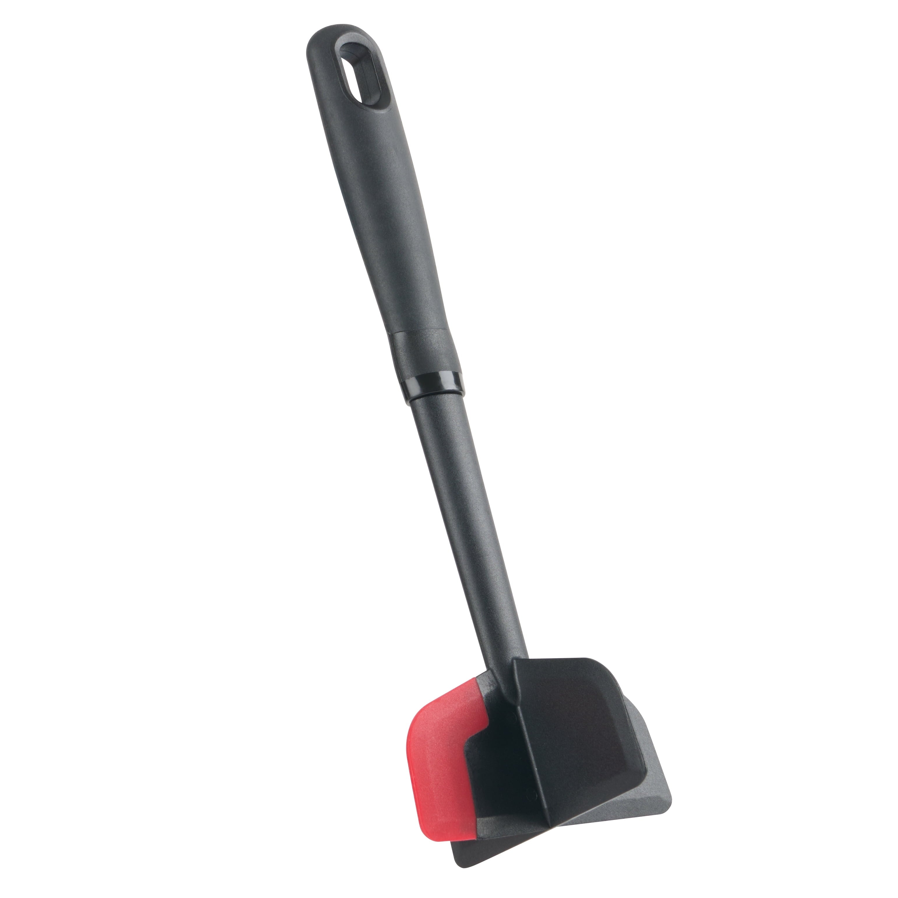 Multi-Functional Silicone Meat Masher and Chopper, Black - Innovative Kitchen Helper for Modern Cooking Detail