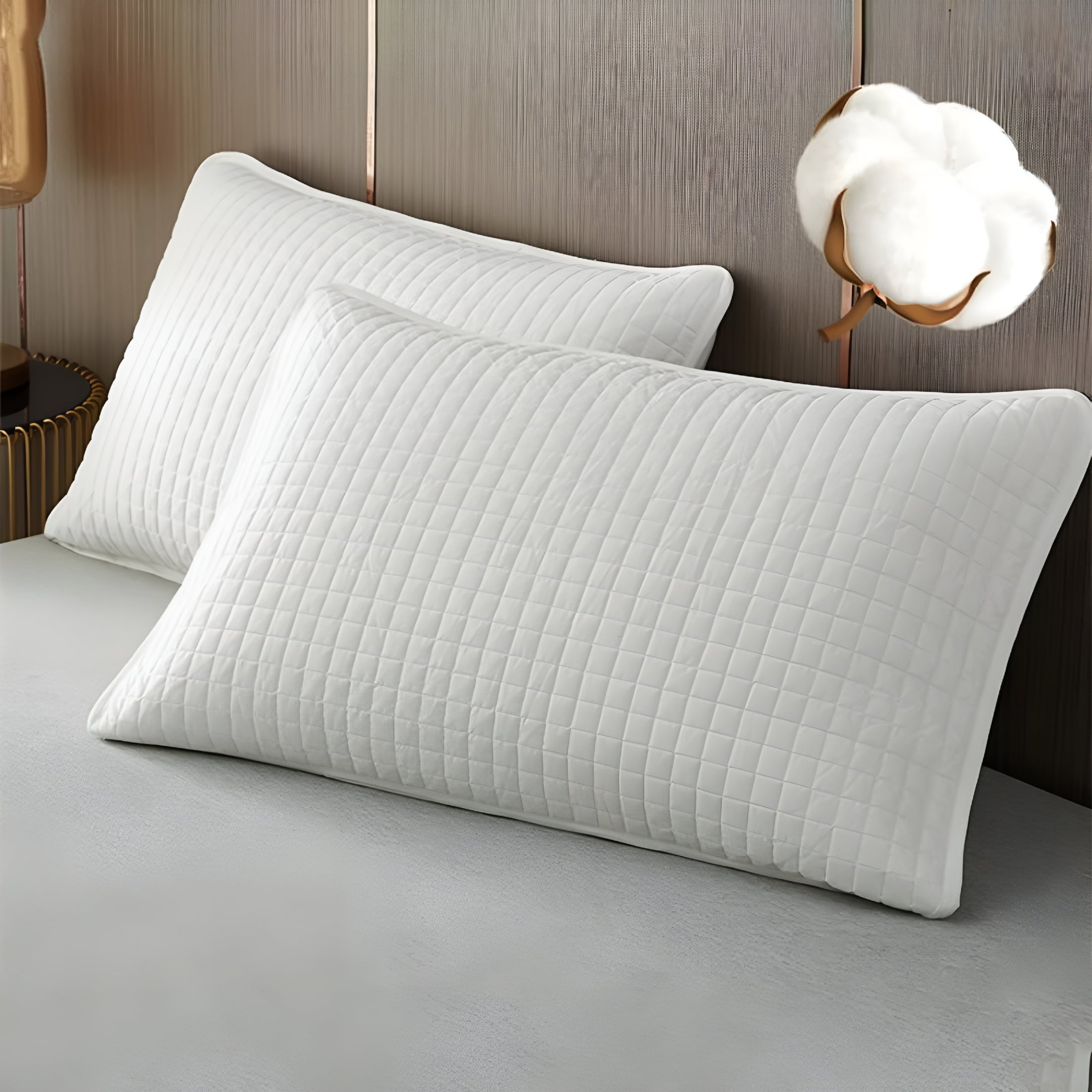 Hotel Collection Memory Foam Pillow,Toddler Pillow,Small Pillows for Kids,Soft&Hypoallergenic - Kids Sleeping Pillow - Toddler Bed Pil... - Orthopedic Shredded Foam Bed Pillow Set Detail