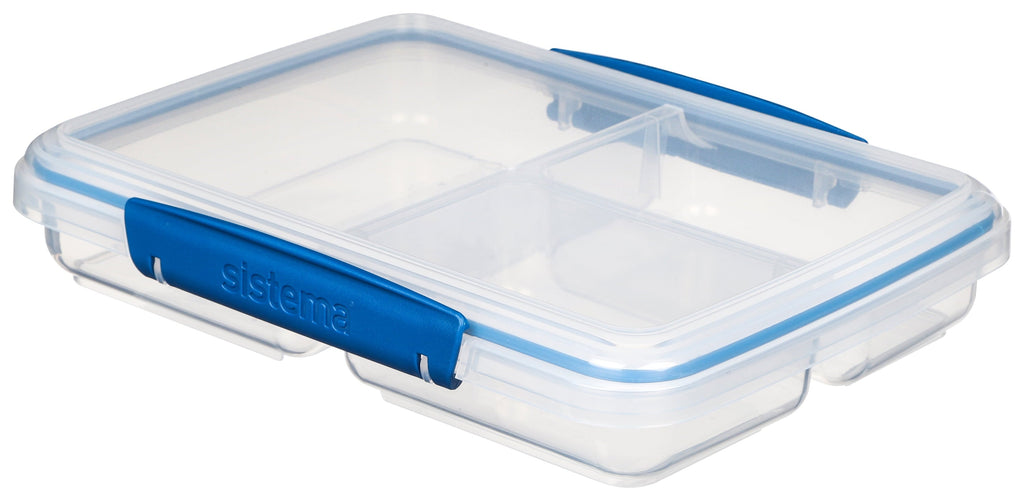 Deliciously Squishy To Go 820ml/3.4 Cups Multi Split Food Storage Container - Fun Food Fidget Cookie Squishable Toy Detail