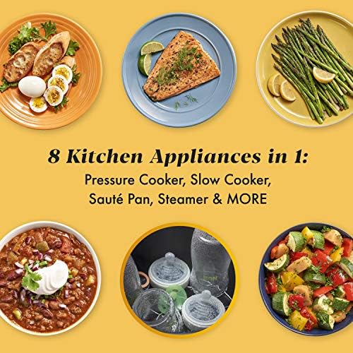 Smart Digital Crock-Pot 8 Quart Express Crock Multi-Use Pressure Cooker S05K - High-Pressure Instant Pot for Quick Family Dinners Detail
