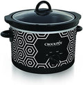 Programmable Crock-Pot 4.5 Quart Portable Slow Cooker – Black & White S11W - Digital Crock Pot Slow Cooker for Family Meals - Default Title