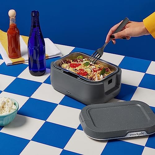 Rapid Heating Crock-Pot Portable Electric Lunch Box Food Warmer 28oz S14W - Portable Electric Lunch Box Food Warmer Detail