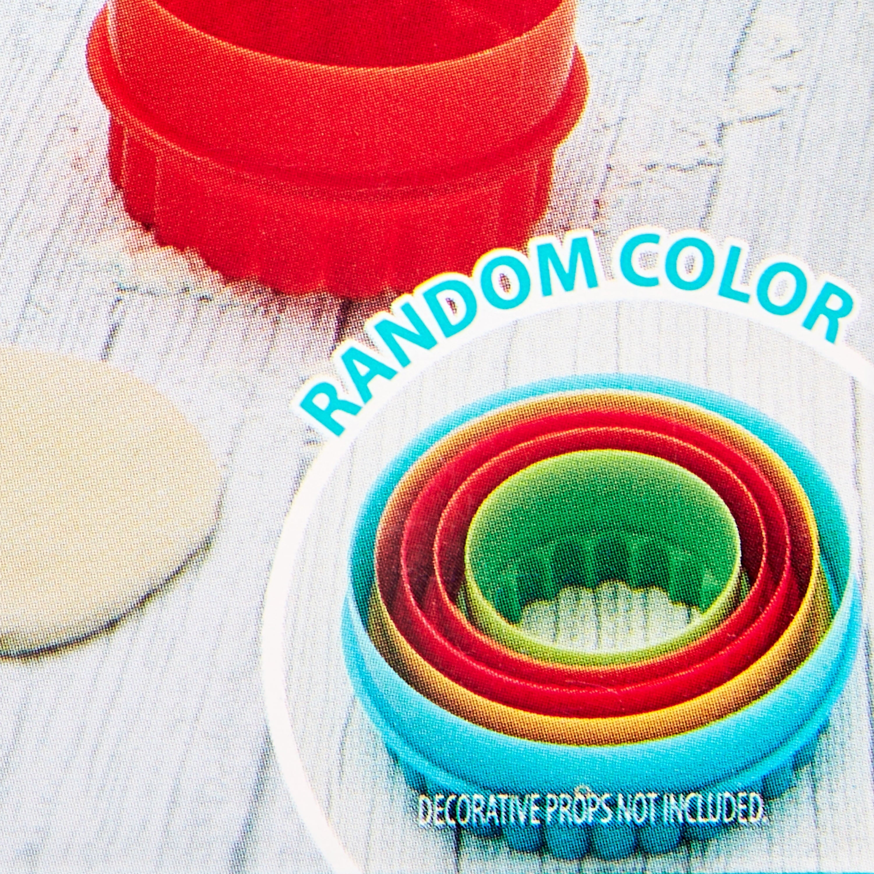 Premium Kitchen Round Double-Sided Plastic Cookie Cutter Set, 5 Pieces - Kitchen Gadget Tool for Quick Food Prep Detail