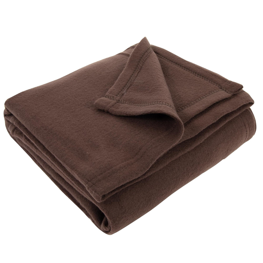 Lightweight Warm Single Solid Color Hypoallergenic 60”L x 50”W Fleece Throw Blanket for Fall, Winter, Spring, Summer, Men, Women, Chil... - Lightweight Plush Warm Blanket for All Seasons Detail