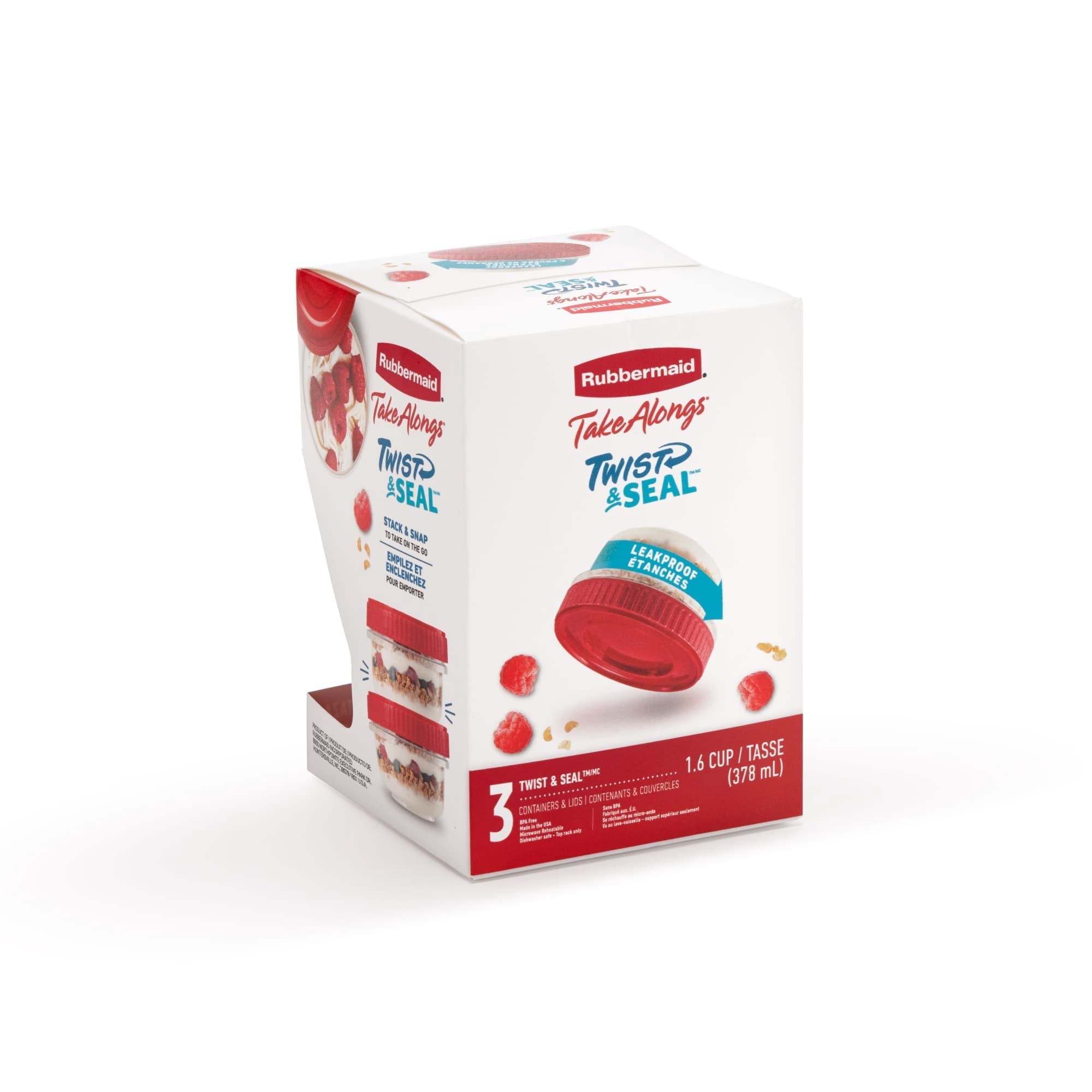 Deliciously Squishy (3 pack) & Seal 1.6-Cup Food Storage Containers, Ruby Red, 3 pack - Playful Star & Heart Shaped Geometric NeeDoh Detail