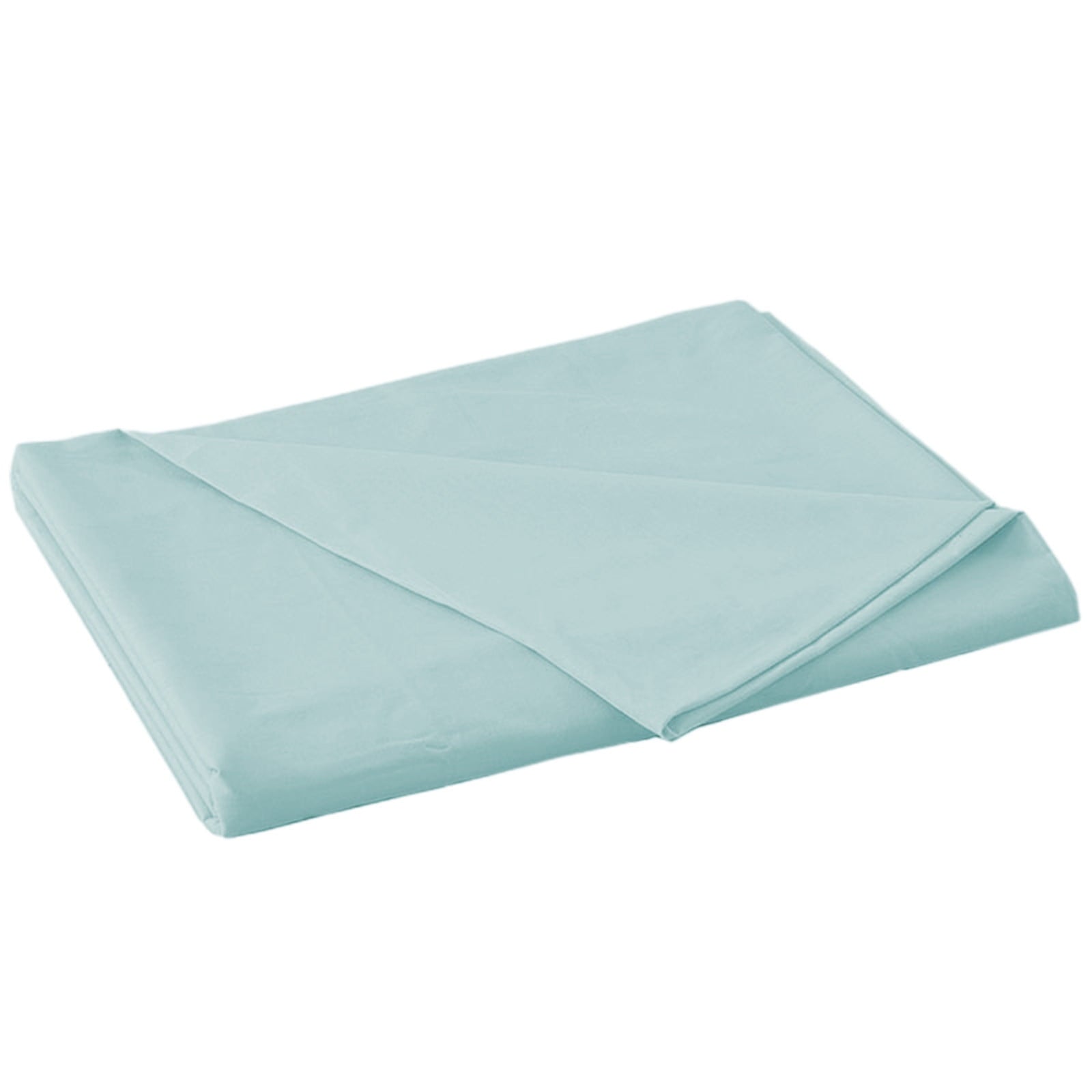 Wrinkle-Resistant Under $5 Clearance! InsCrazy Bed Sheet, 100% Cotton Household Solid Color, Soft and breathable Bed Sheet Piece 66 x 96" - Premium Ultra-Soft Pillowcase Pair for Sleeping Detail