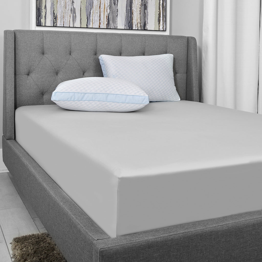 Hotel Collection Cooling Performance Odor Neutralizing Extra Firm Support Machine Washable Pillow, King - Orthopedic Shredded Foam Bed Pillow Set Detail