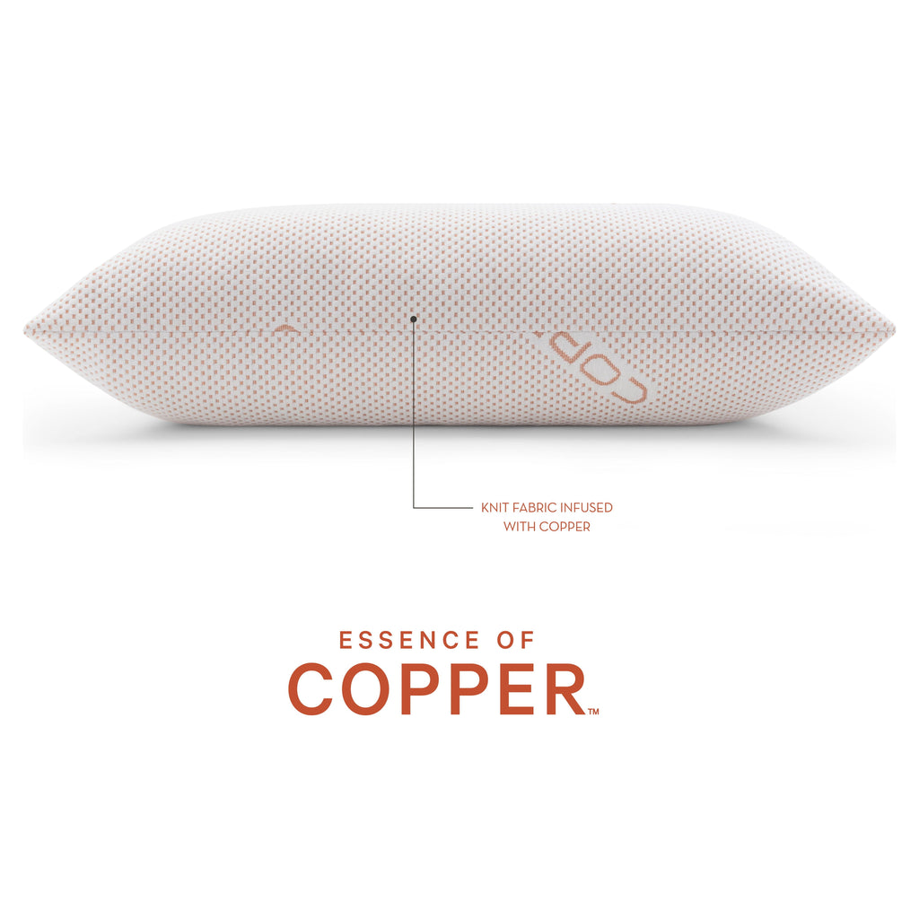 Hotel Collection Luxury Knit Bed Pillow 2 Pack, Standard/Queen, Polyester - Hotel Quality Plush Sleeping Pillows Detail