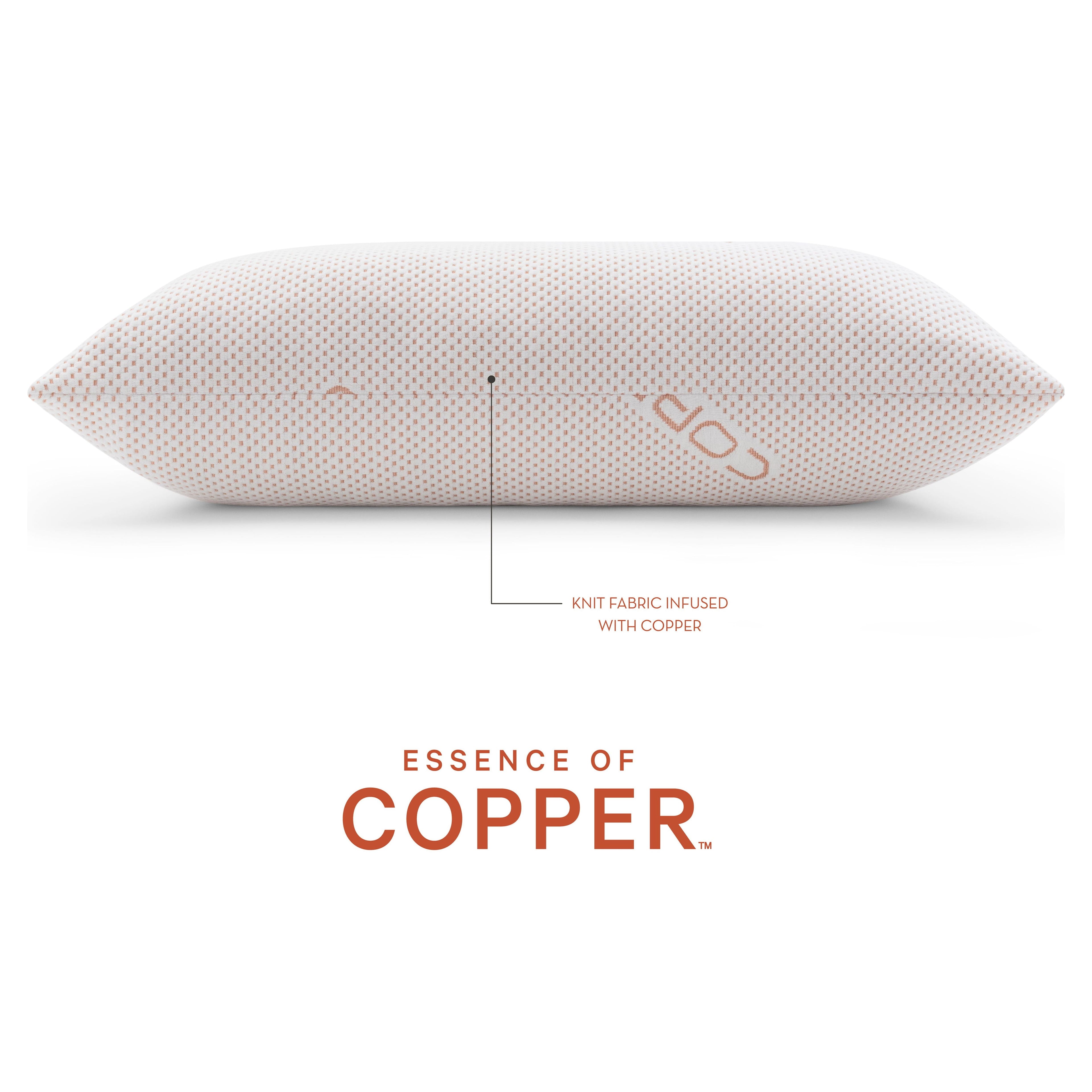 Hotel Collection Luxury Knit Bed Pillow 2 Pack, Standard/Queen, Polyester - Hotel Quality Plush Sleeping Pillows Detail