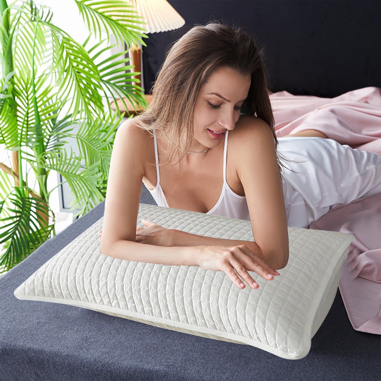 Fluffy Shredded Memory Foam Pillow, Toddler Pillow, Small Pillows for Kids, Soft & Hypoallergenic - Kids Sleeping Pillow - Toddler Be... - Orthopedic Shredded Foam Bed Pillow Set Detail