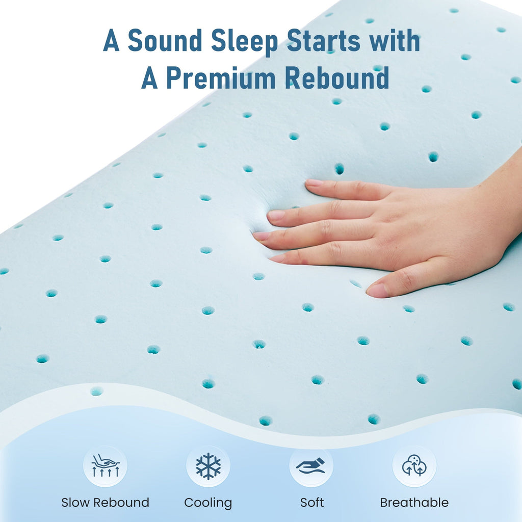 Orthopedic Support Memory Foam Pillow for Bed, Cooling Pillow with Extra Height Pad, Supportive Bed Pillow for Side, Back & Hot Sleepers... - Ergonomic Memory Foam Pillow for Neck Pain Support Detail