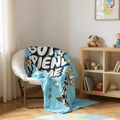 Reversible Sherpa Kids Silk Touch Throw Blanket, You've Got a Friend, Multicolor, 62" x 90" - Cozy Fleece Throw Blanket for Couch & Bed - Default Title
