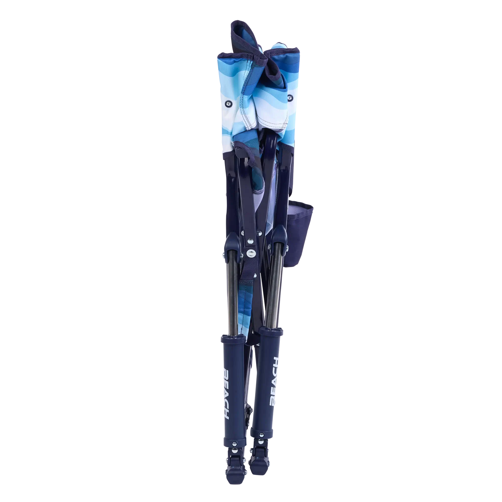 Patented Spring-Action Beach Rocker - Choice 712 - Heavy-Duty Kickback Rocker with Beverage Holder Detail