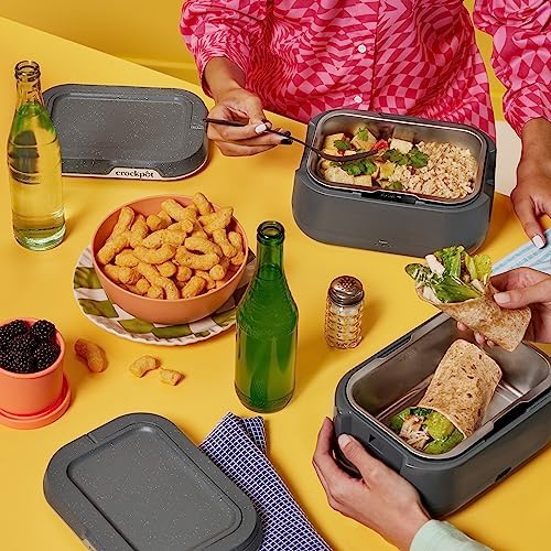 Rapid Heating Crock-Pot Portable Electric Lunch Box Food Warmer 28oz S14W - Portable Electric Lunch Box Food Warmer Detail