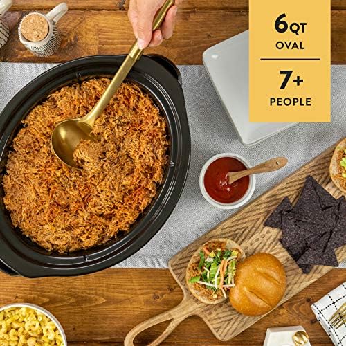 Digital Control Crock-Pot MyTime 6 Quart Programmable Slow Cooker S08D - Stainless Steel Slow Cooker with Locking Lid Detail
