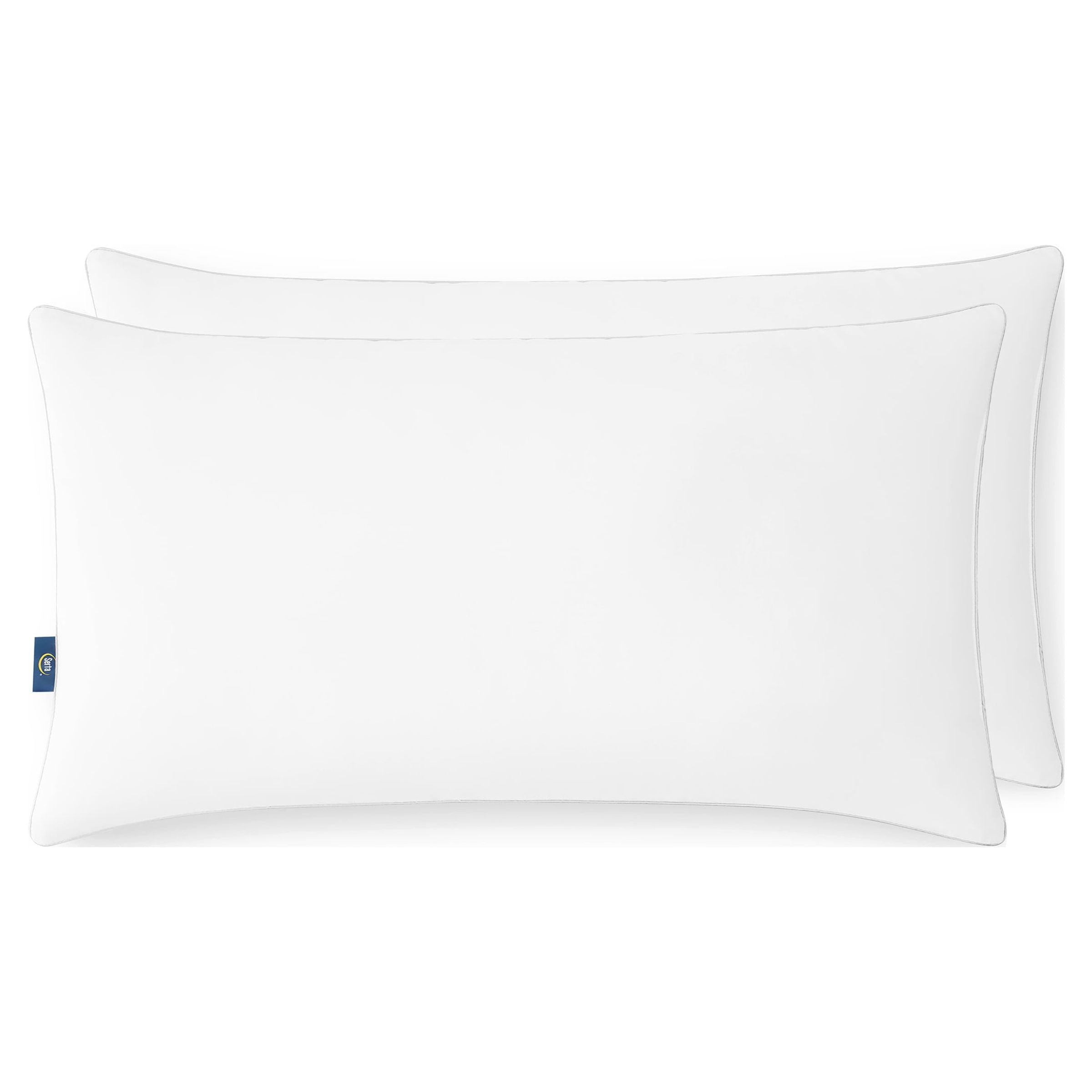 Orthopedic Support Endless Comfort Bed Pillow, King, 2 Pack - Ergonomic Memory Foam Pillow for Neck Pain Support Detail