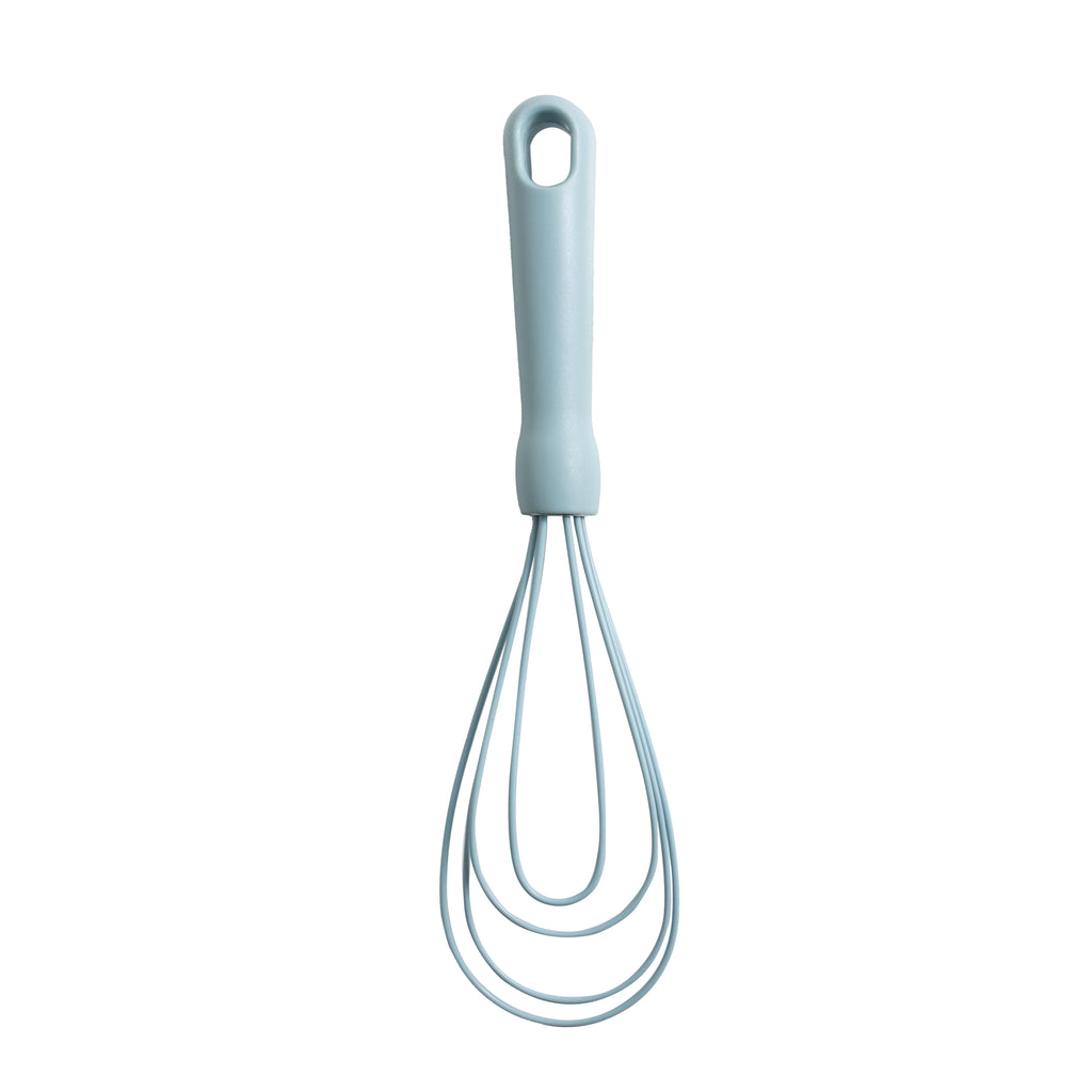 Time-Saving 3-Piece Silicone Whisk Set, 10.5"/10.4"/9.6" L, Blue Color - Kitchen Gadget Tool for Quick Food Prep Detail