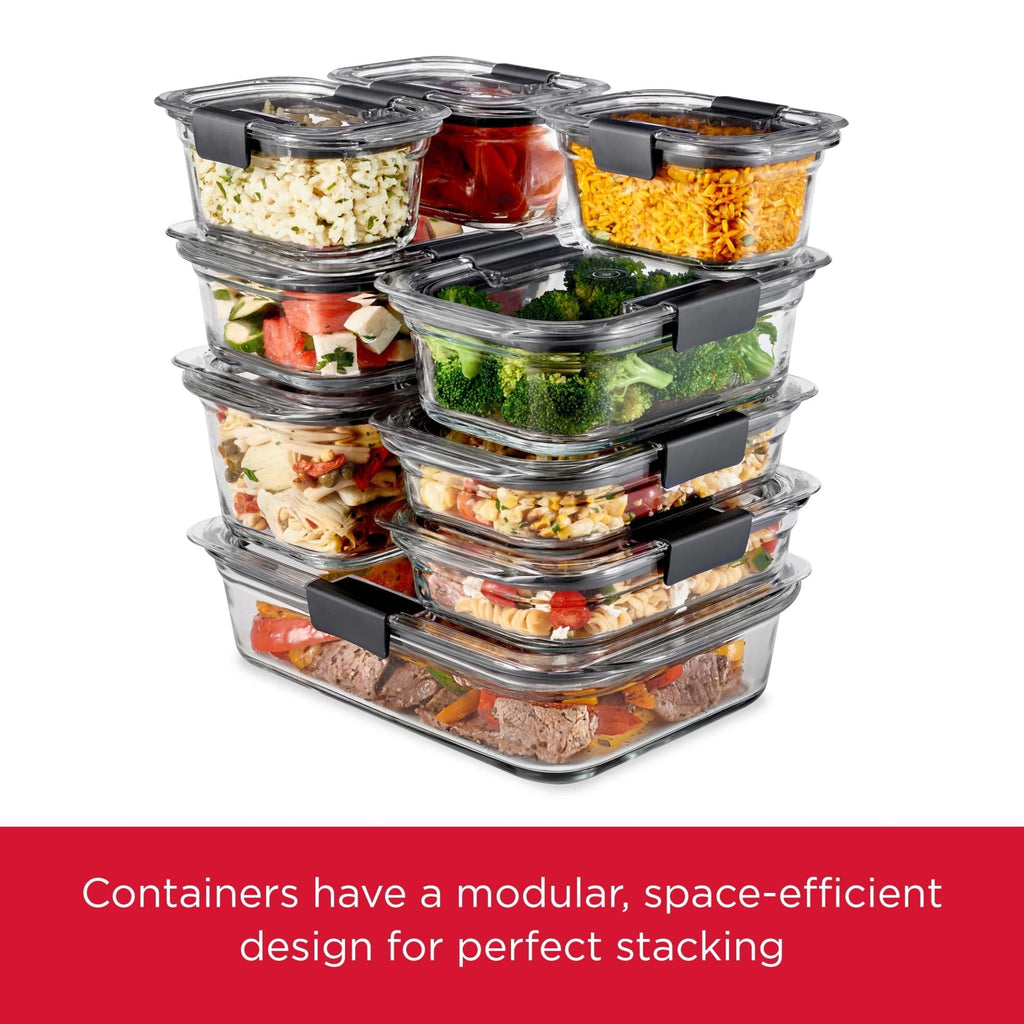 Fun Food Fidget 1.3 Cup Stain-Proof Food Storage Container, Set of 2 - Playful Star & Heart Shaped Geometric NeeDoh Detail