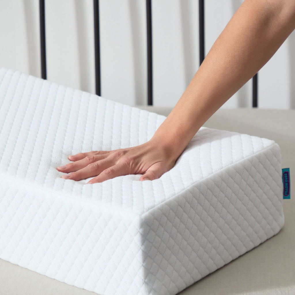 Fluffy Shredded Standard Pillow for Side Sleepers, Cooling Technology and Removable Cover - Ergonomic Memory Foam Pillow for Neck Pain Support Detail