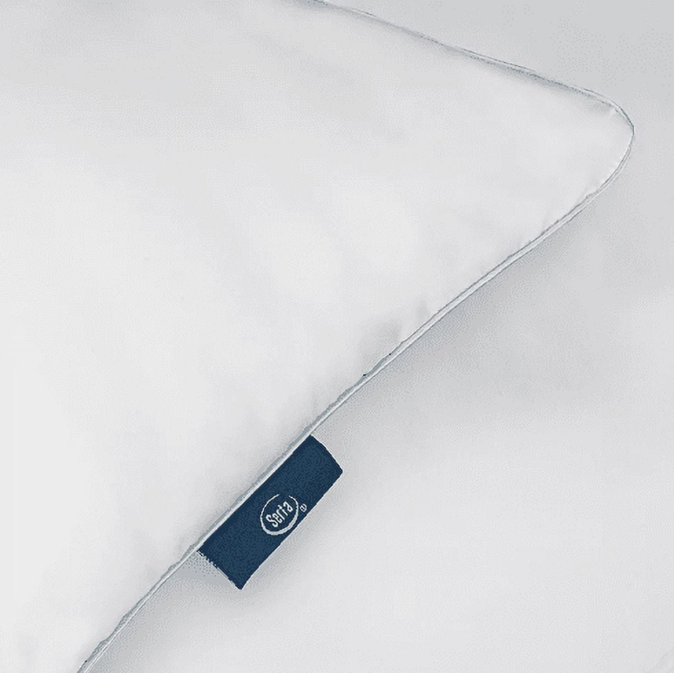 Fluffy Shredded Queen Microfiber Polyester Bed Pillows Hypoallergenic (2 Count) - Hotel Quality Plush Sleeping Pillows Detail