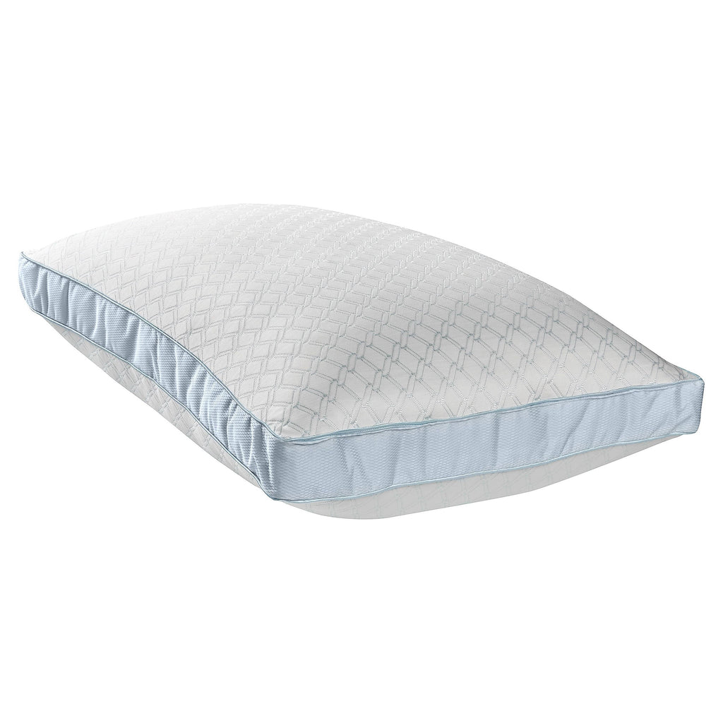 Hotel Collection Cooling Performance Odor Neutralizing Extra Firm Support Machine Washable Pillow, King - Orthopedic Shredded Foam Bed Pillow Set Detail