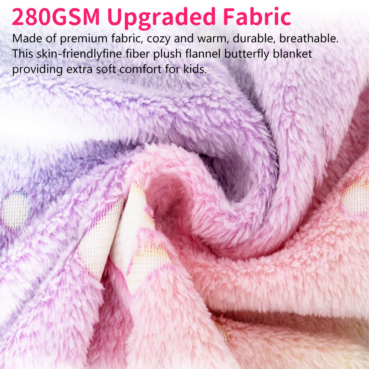 Reversible Sherpa Glow in The Dark Pony Blanket for Kids, 50"x60" Soft Cozy Luminous Flannel Blanket, Christmas Birthday Gift for Girls... - Luxury Knitted Decorative Throw Blanket with Fringes Detail