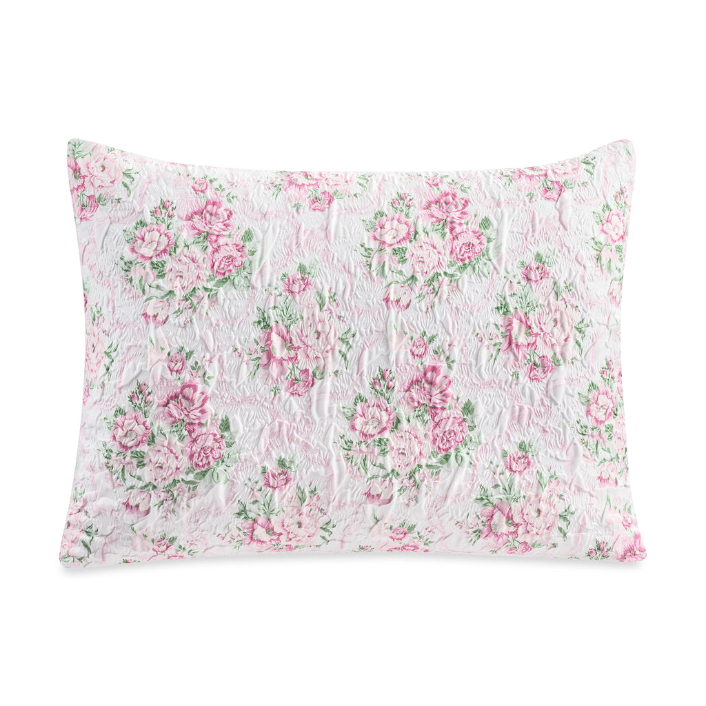 Heavyweight Warmth 2-Piece Coquette Floral Pink Comforter Set, Twin/Twin XL - Cloud-Like Soft Lightweight Bed Comforter Detail