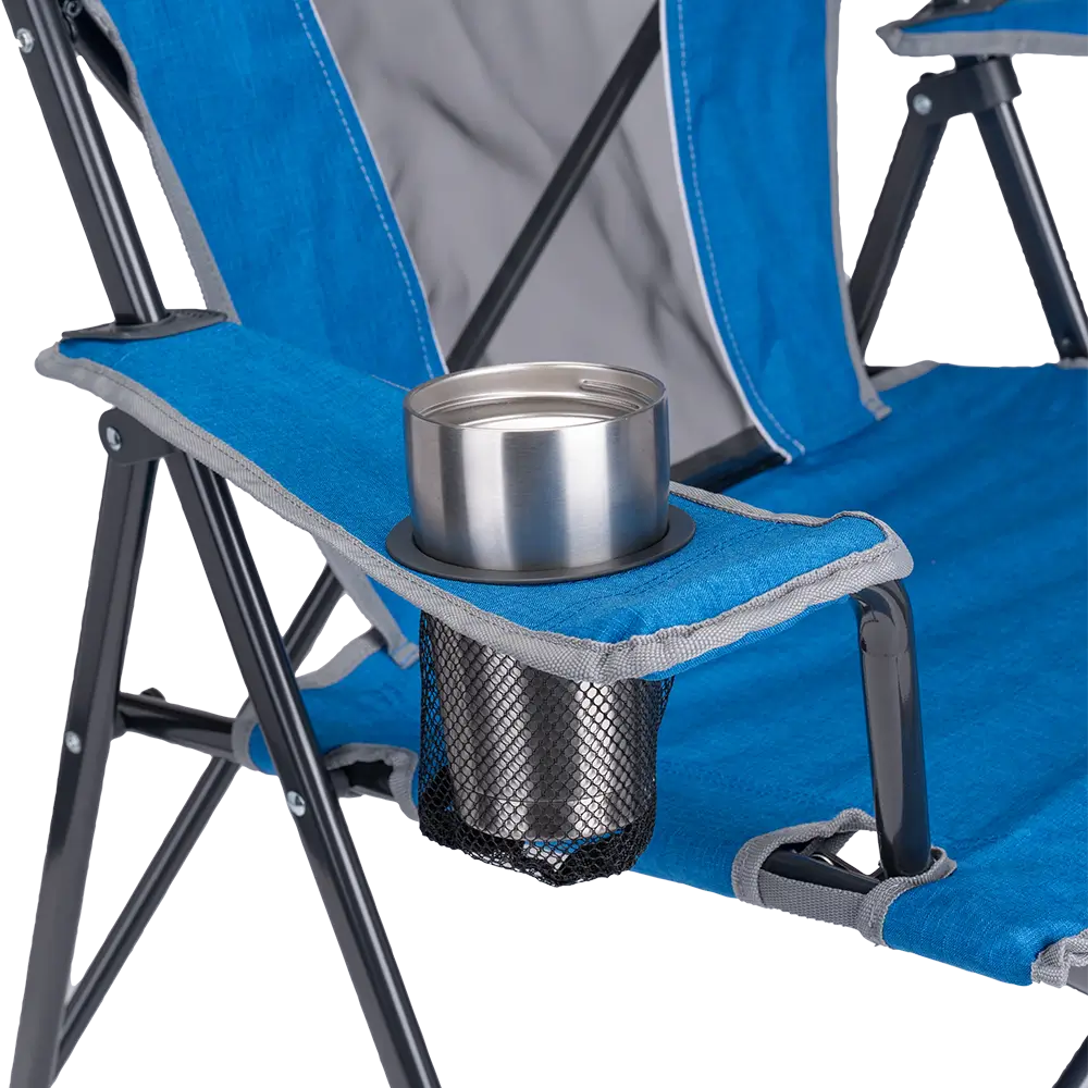 Space-Saving Pico Comfort Quad Chair - Choice 989 - Pico Compact Folding Camp Chair with Carry Bag Detail