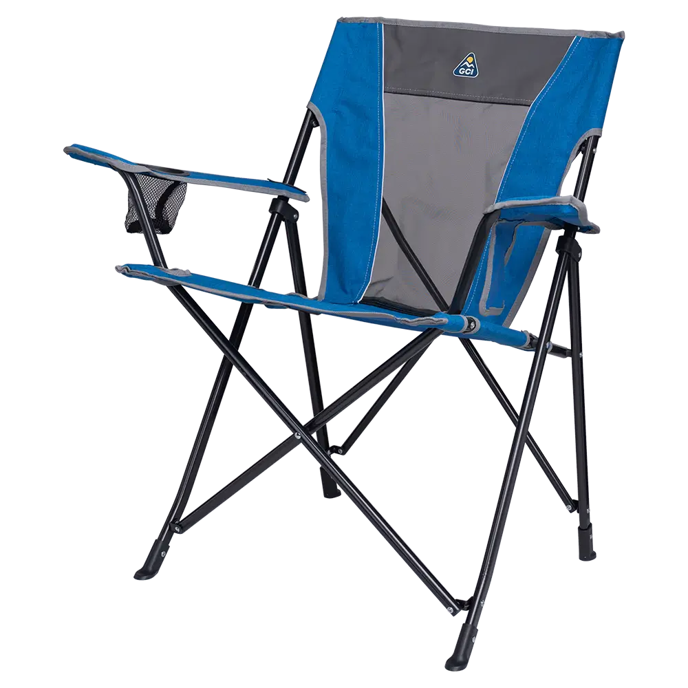 Space-Saving Pico Comfort Quad Chair - Choice 989 - Pico Compact Folding Camp Chair with Carry Bag Detail