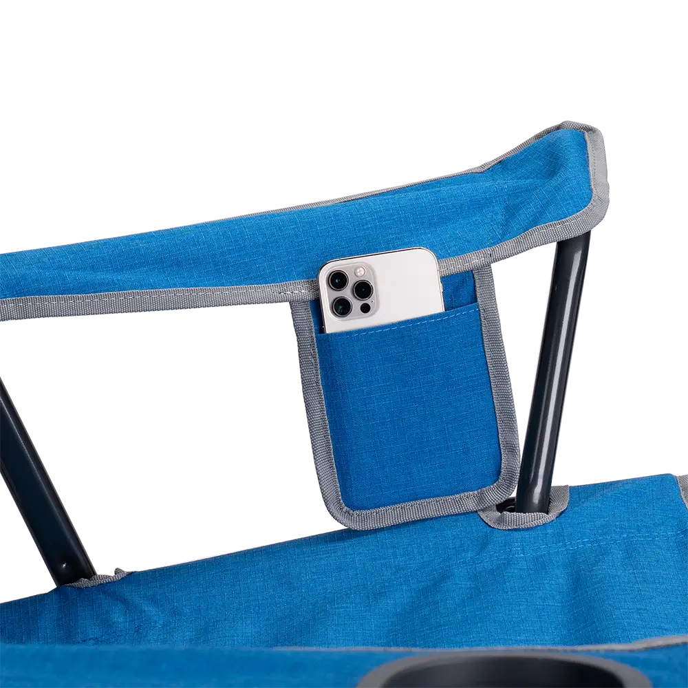 Space-Saving Pico Comfort Quad Chair - Choice 989 - Pico Compact Folding Camp Chair with Carry Bag Detail