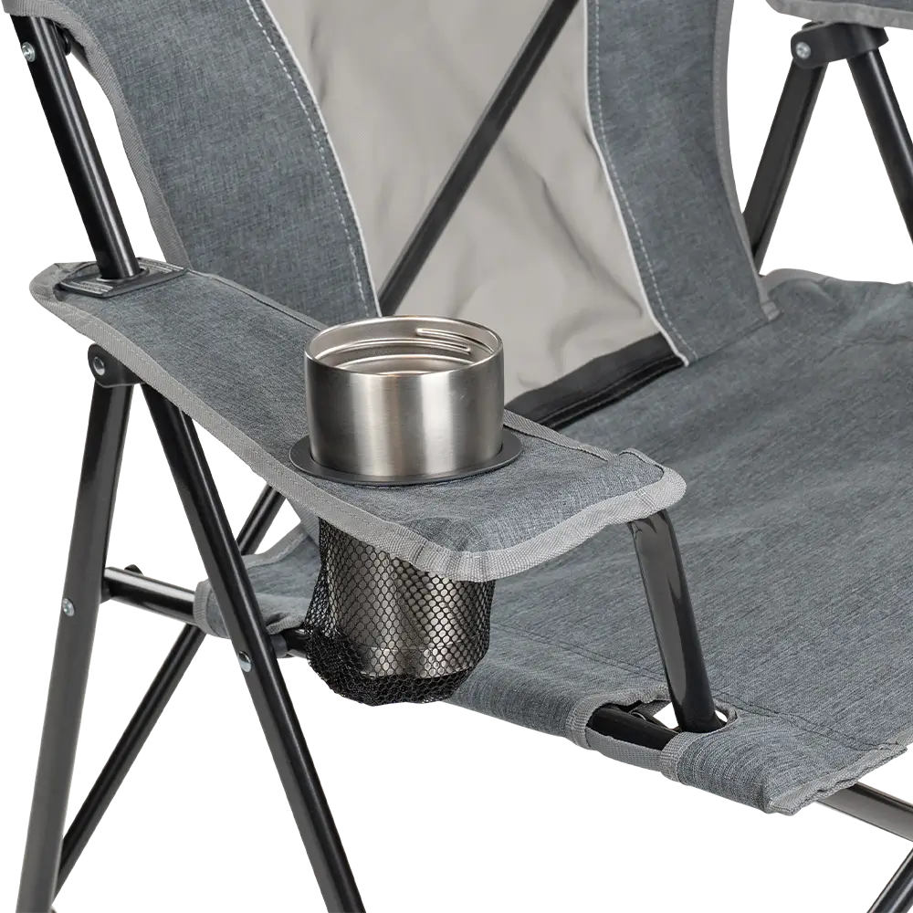 Space-Saving Pico Comfort Quad Chair - Choice 989 - Pico Compact Folding Camp Chair with Carry Bag Detail