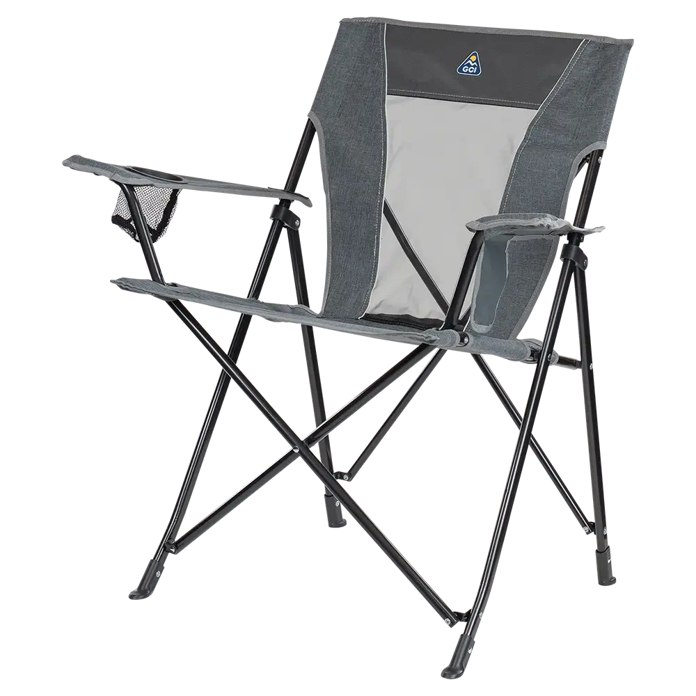Space-Saving Pico Comfort Quad Chair - Choice 989 - Pico Compact Folding Camp Chair with Carry Bag Detail