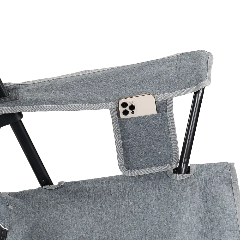 Space-Saving Pico Comfort Quad Chair - Choice 989 - Pico Compact Folding Camp Chair with Carry Bag Detail