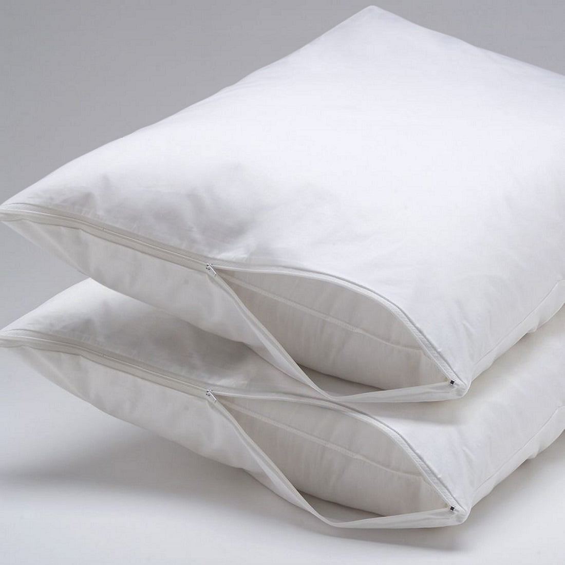 Ergonomic Memory Foam 2-Pack Hypoallergenic Down-Alternative, Throw Pillow Inserts (20" x 20") - Hotel Quality Plush Sleeping Pillows Detail
