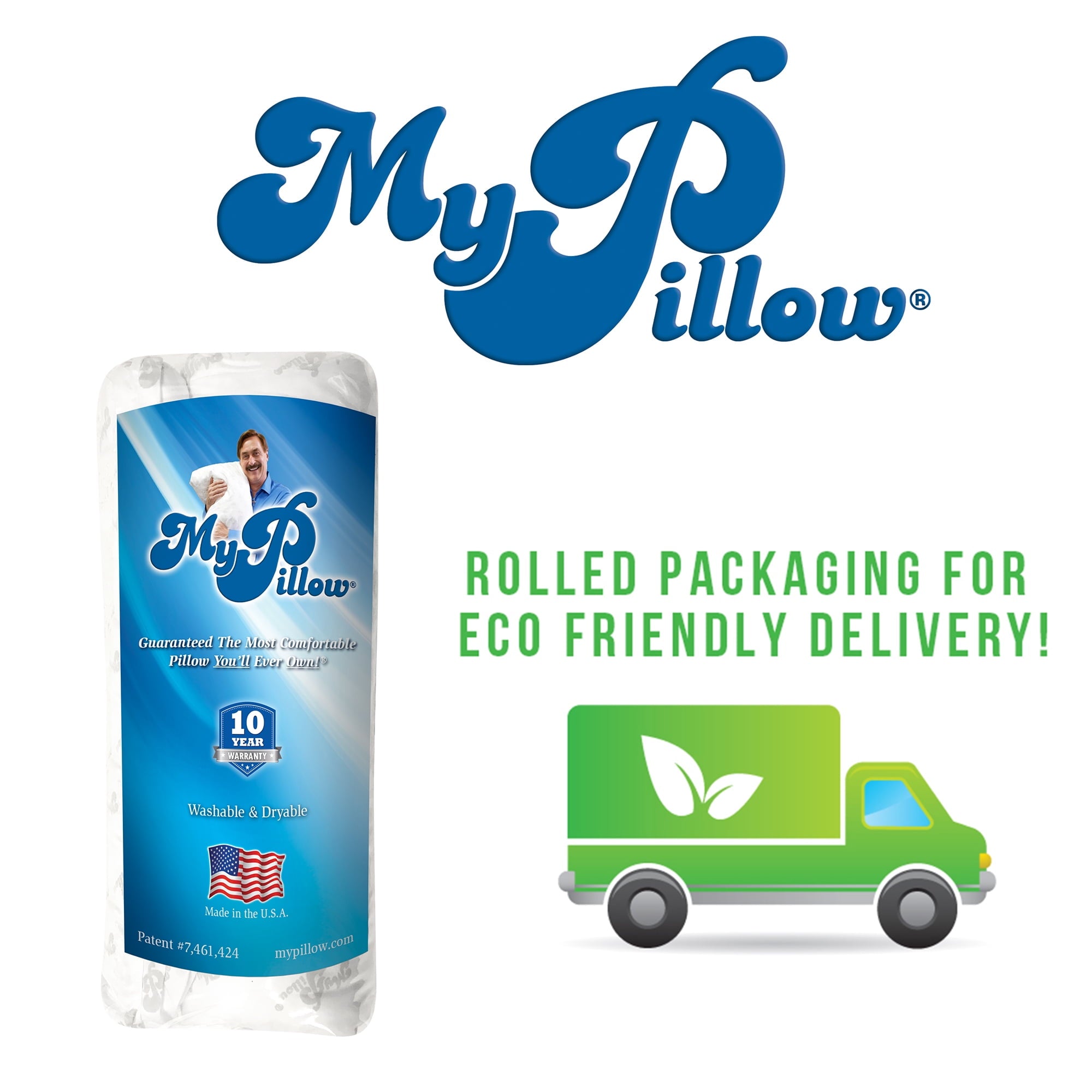 Orthopedic Support Bed Pillow Classic Standard/Queen Medium - Hotel Quality Plush Sleeping Pillows Detail