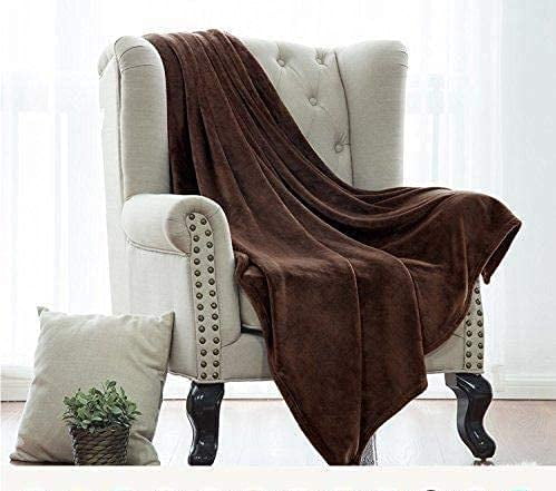 Lightweight Warm Single Solid Color Hypoallergenic 60”L x 50”W Fleece Throw Blanket for Fall, Winter, Spring, Summer, Men, Women, Chil... - Lightweight Plush Warm Blanket for All Seasons Detail