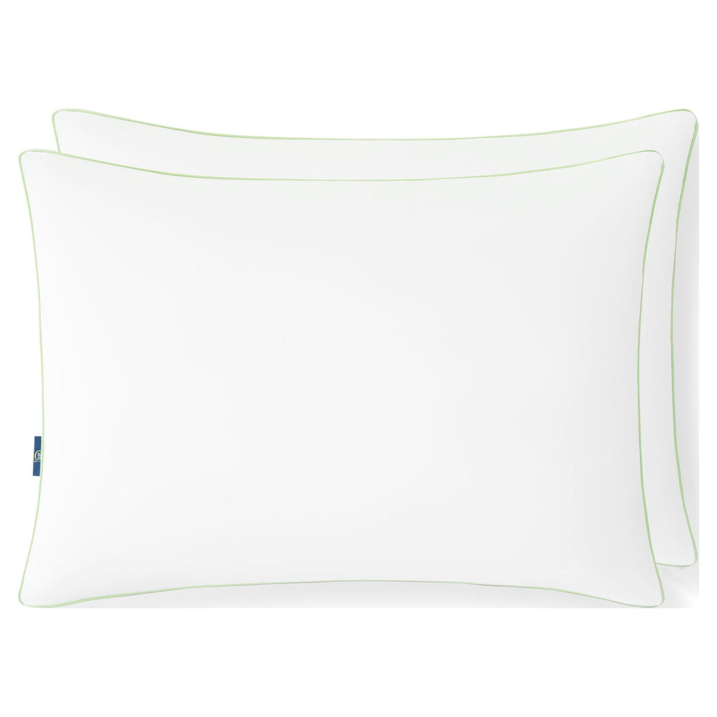Hotel Collection Firm Bed Pillow, Standard/Queen, 2 Pack - Hotel Quality Plush Sleeping Pillows Detail