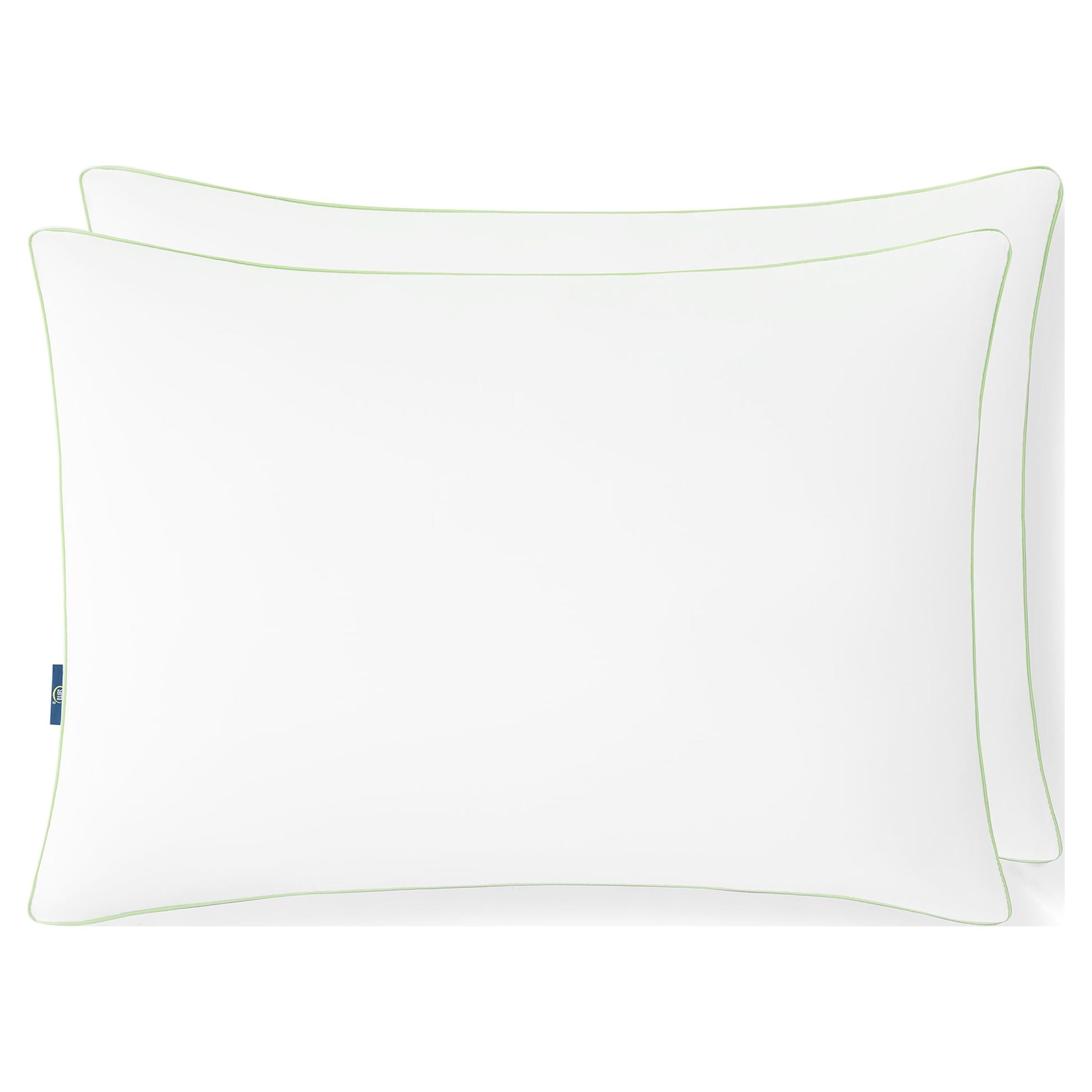 Hotel Collection Firm Bed Pillow, Standard/Queen, 2 Pack - Hotel Quality Plush Sleeping Pillows Detail