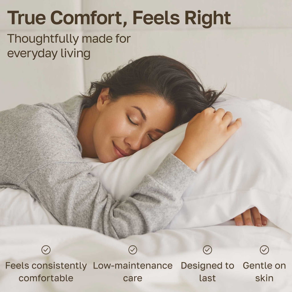 Cooling Sateen 100% Cotton Queen Sheets Set - 600 Thread Count 100% Cotton Sheets Queen, Sateen Deep Pocket Adult/Teen 4 Piece Bed Sh - Cooling Hotel Quality Bedding Sheets and Pillowcases Detail