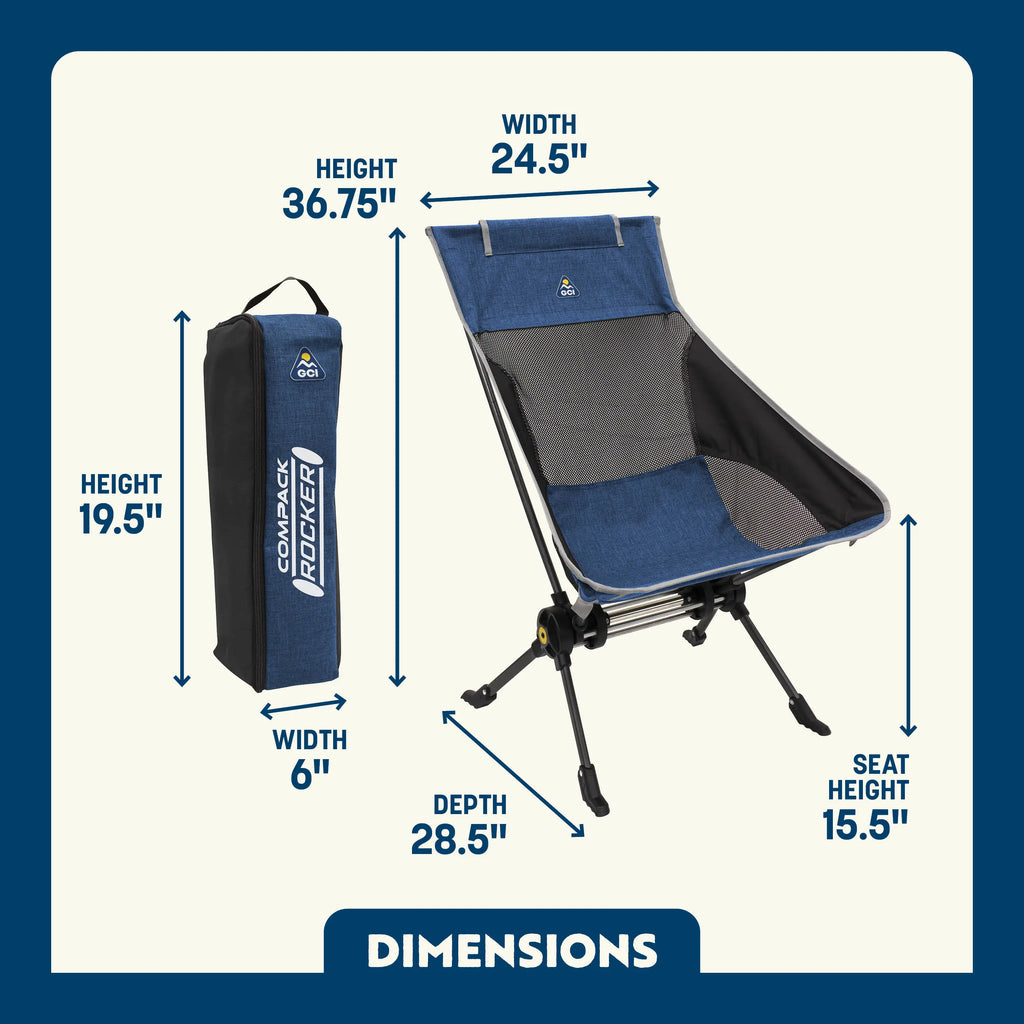 Smooth Motion ComPack Rocker - Choice 980 - Heavy-Duty Kickback Rocker with Beverage Holder Detail