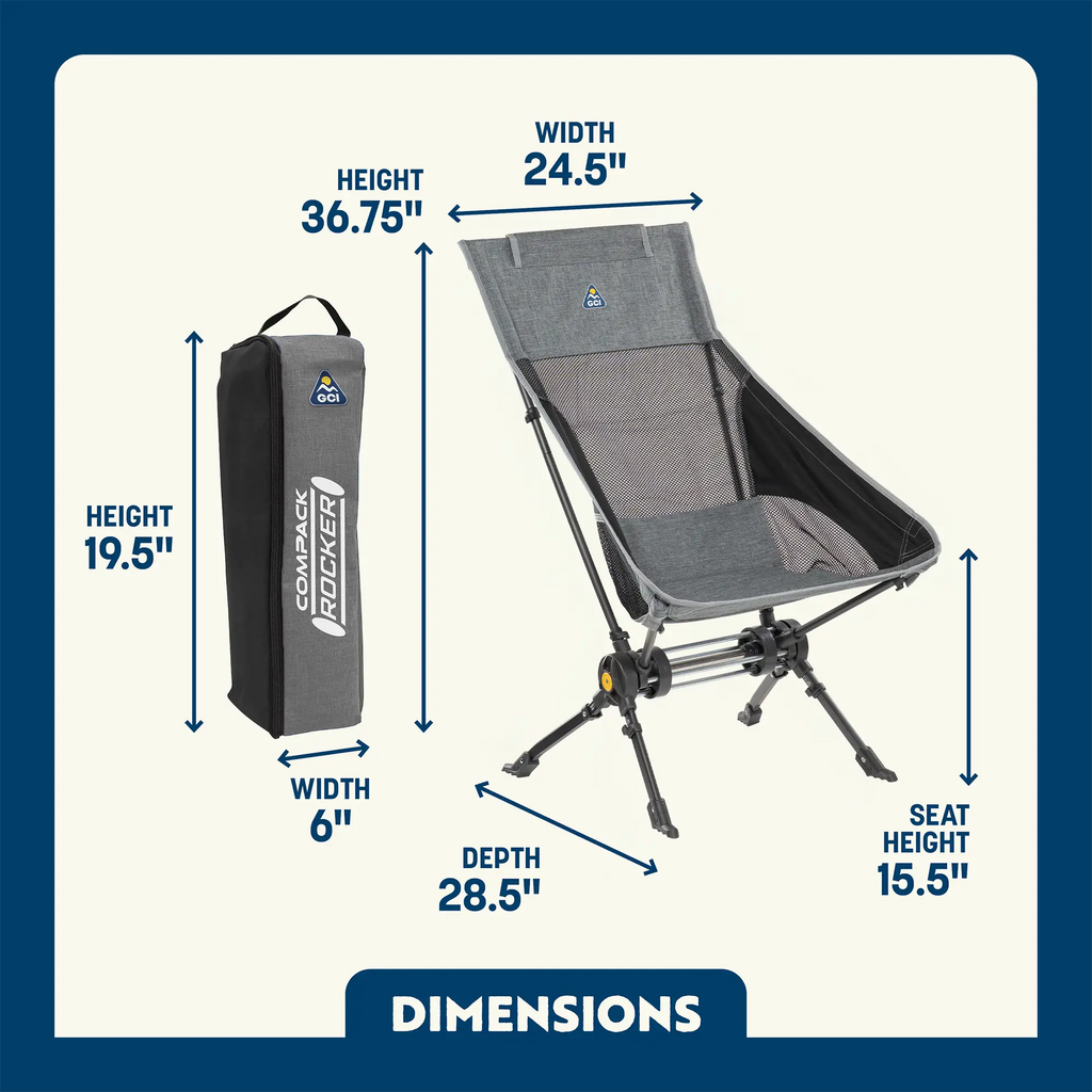 Smooth Motion ComPack Rocker - Choice 980 - Heavy-Duty Kickback Rocker with Beverage Holder Detail
